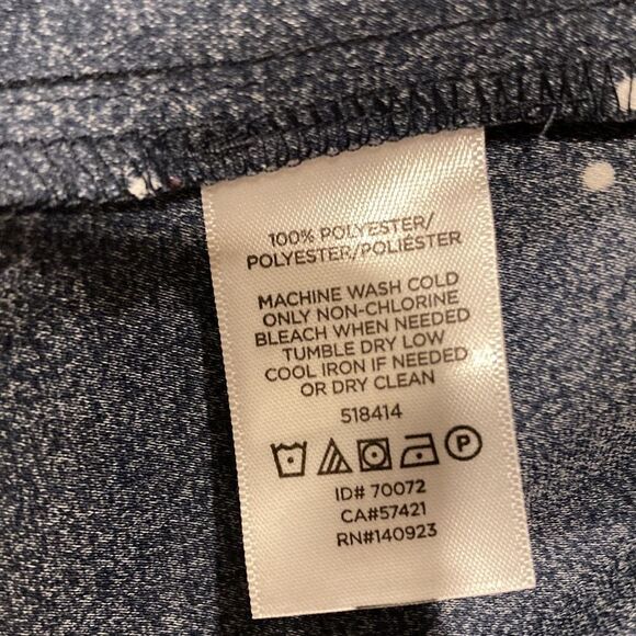 Ann Taylor Polkadot Long Skirt Size 4 - Picture 6 of 6